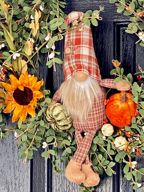 Fall Gnome Wreath